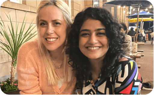 The Elite Digital team at lunch.