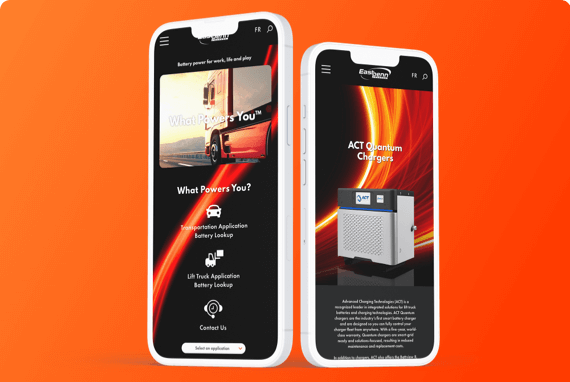 Interactive streaming website for East Penn.