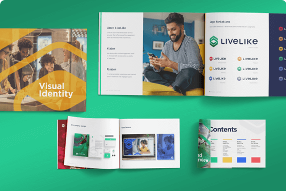 Digital rebrand for LiveLike.