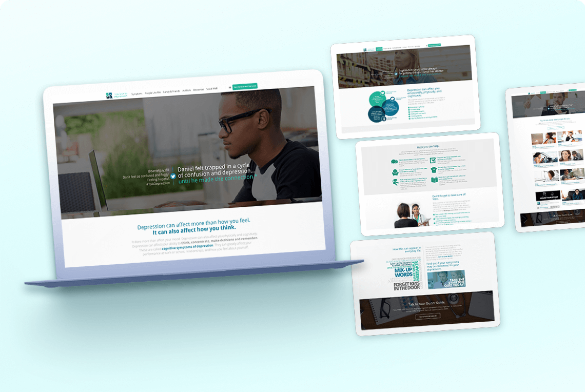 A cross-channel campaign for Lundbeck.