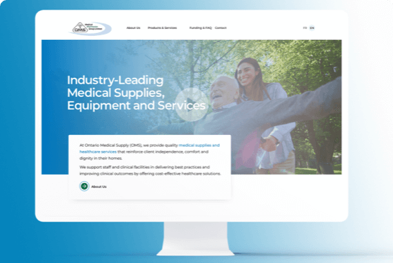 Website Design & Development for OMS.