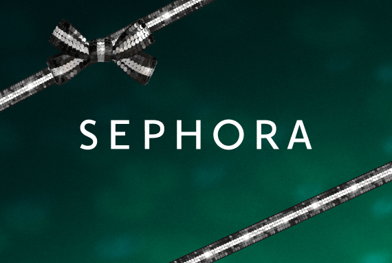 Sephora Holiday Micro-Site case study featuring festive holiday branding and interactive website design